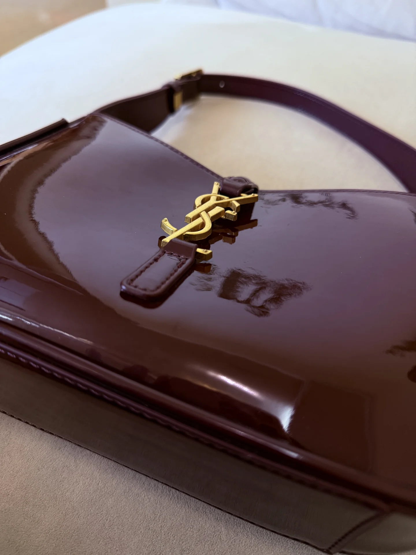 Сумка YSL бордовая - миниатюра 6