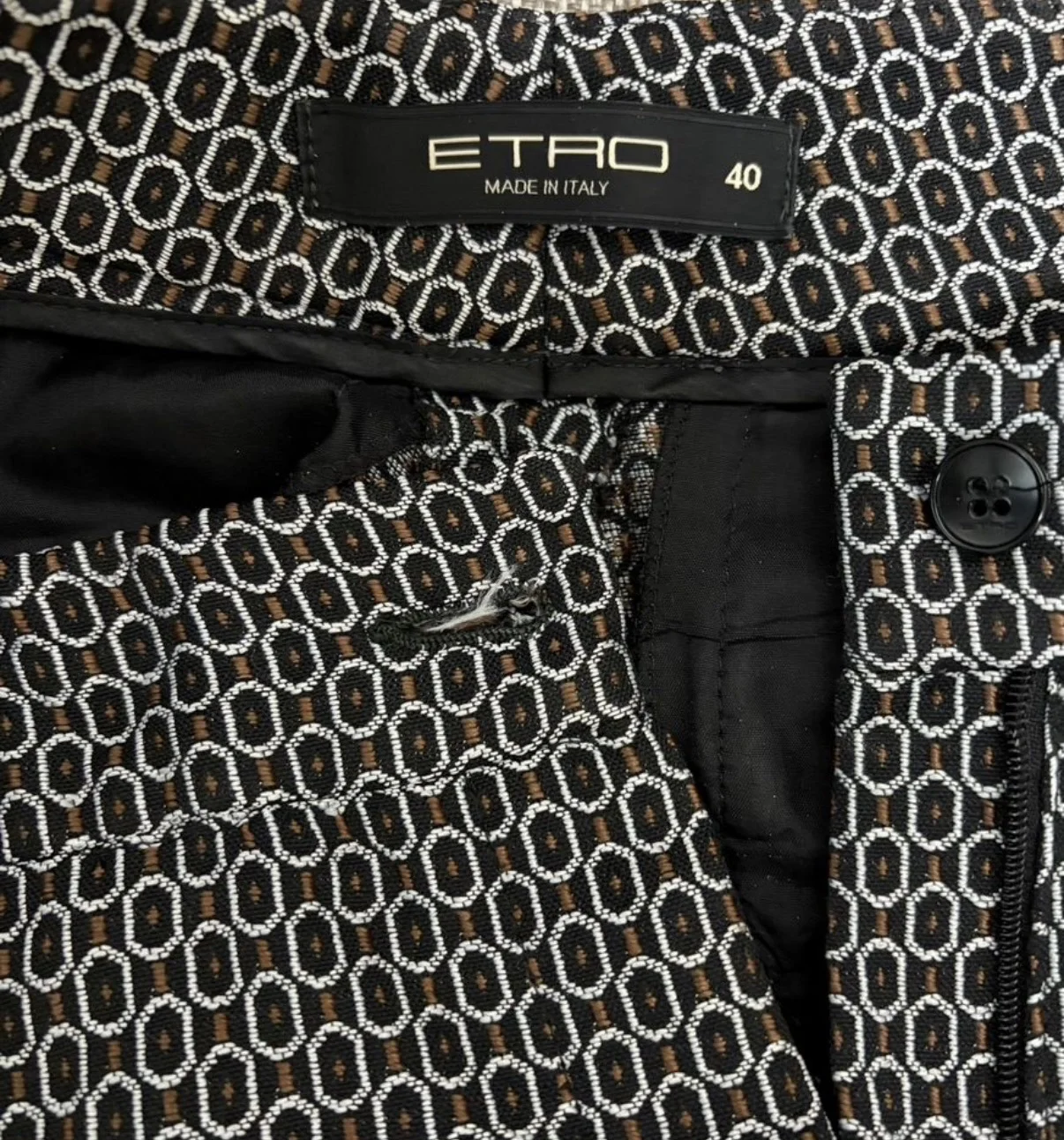 Брюки Etro брендовые xs - миниатюра 2