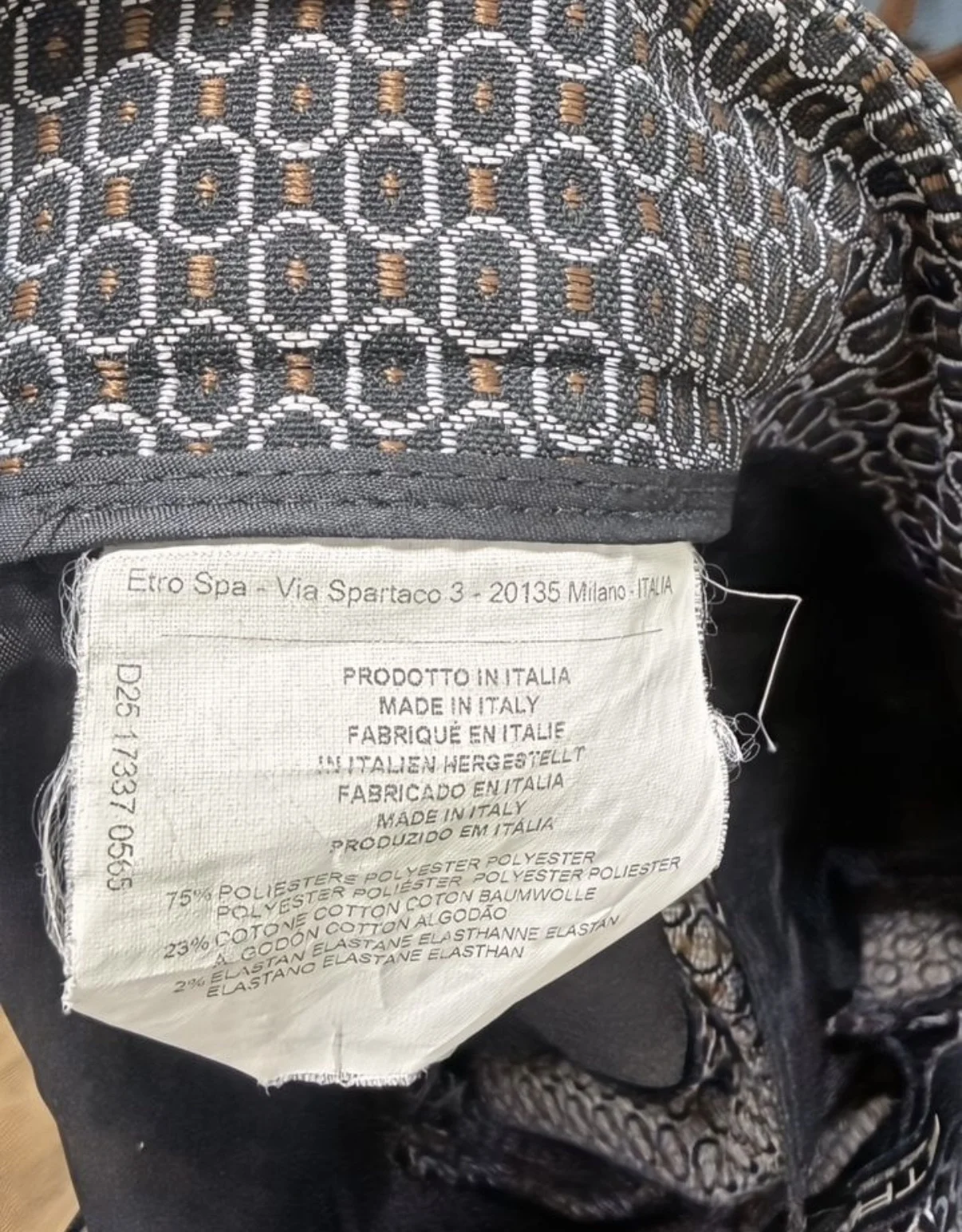 Брюки Etro брендовые xs - миниатюра 5