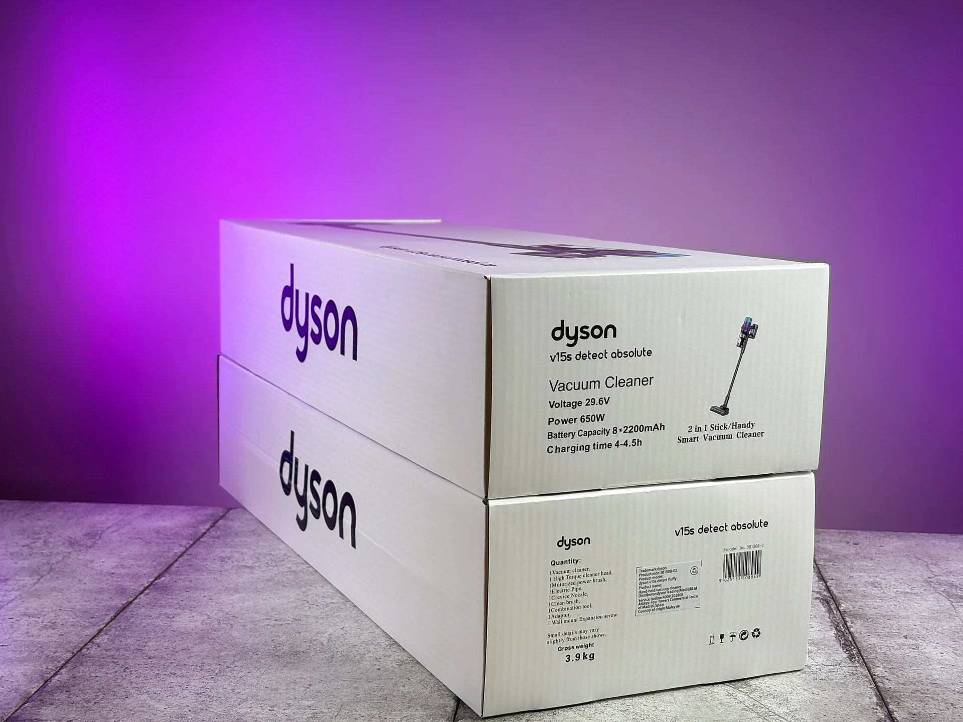 Мощный пылесос Dyson v15s detect absolute - миниатюра 2