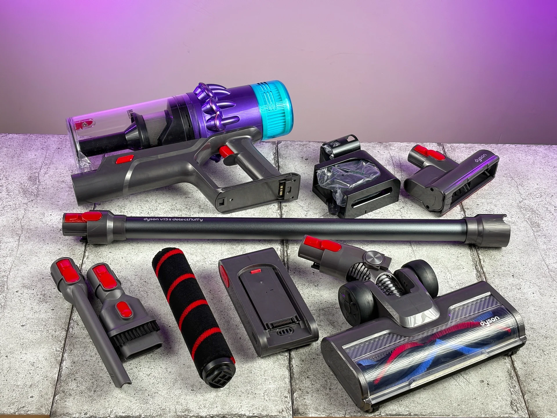 Мощный пылесос Dyson v15s detect absolute - миниатюра 4