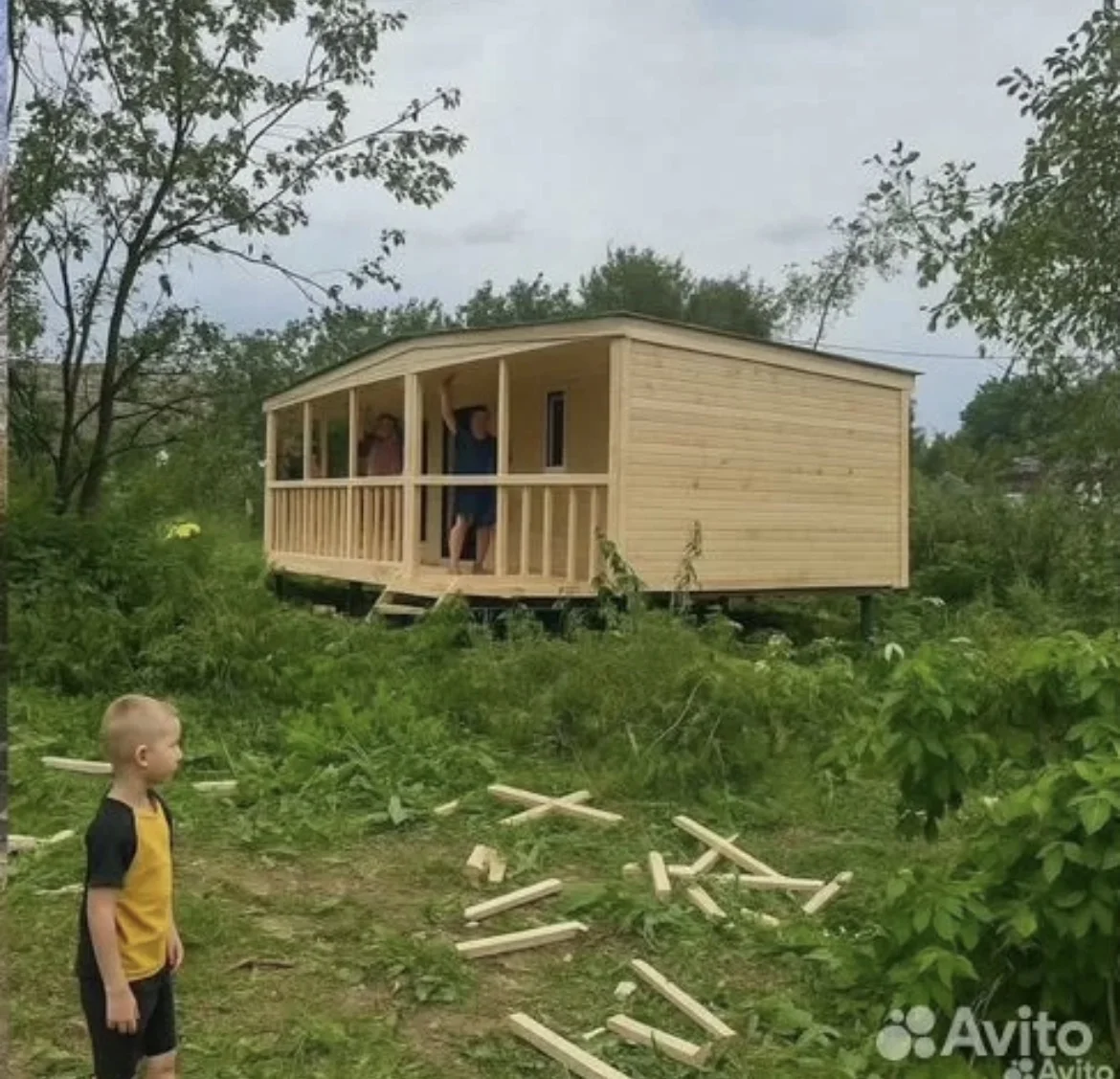 Бытовка дачный домик - миниатюра 9