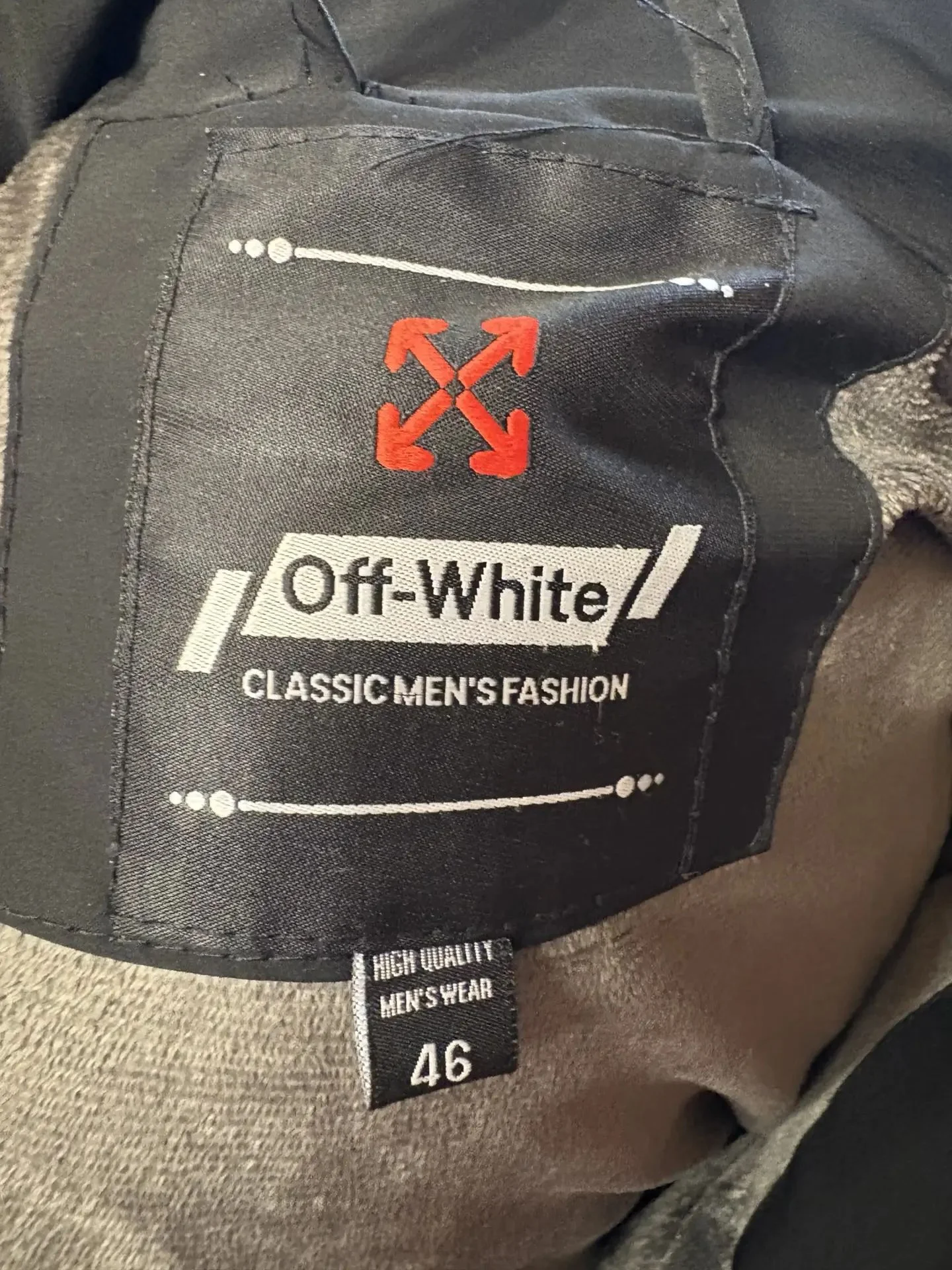 зимняя куртка Off White - миниатюра 3