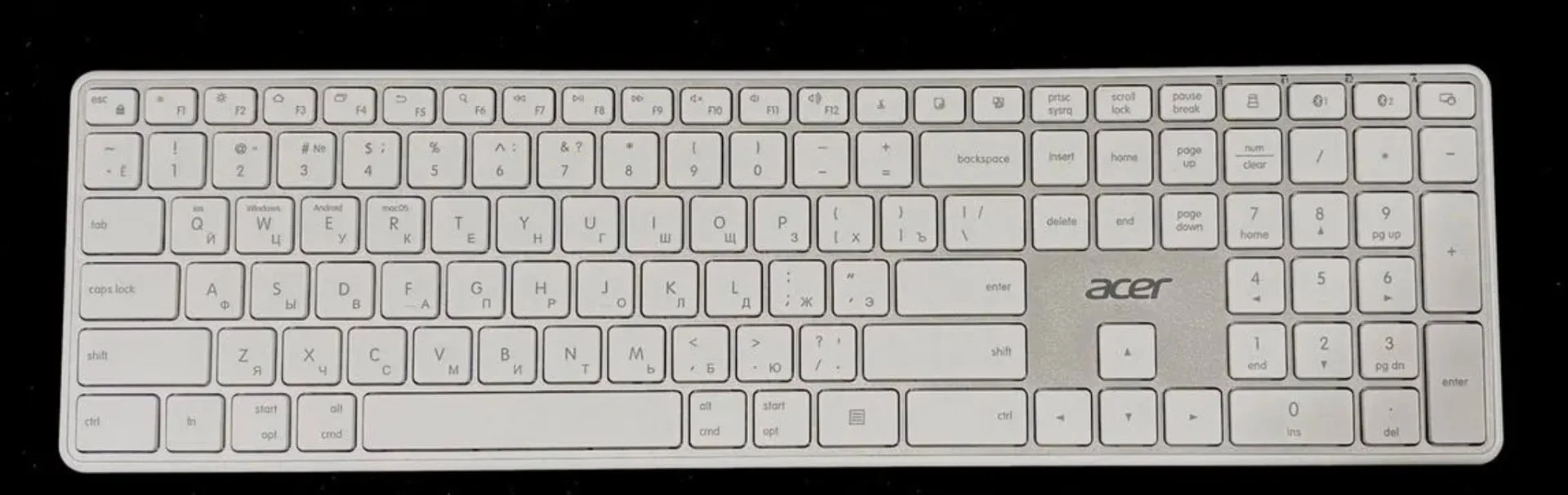Беспроводная клавиатура Acer OKR301 - миниатюра 2