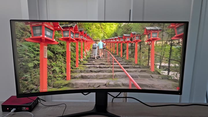 Xiaomi Mi Curved Gaming Monitor 34" (wqhd, 144 Гц - видео 6