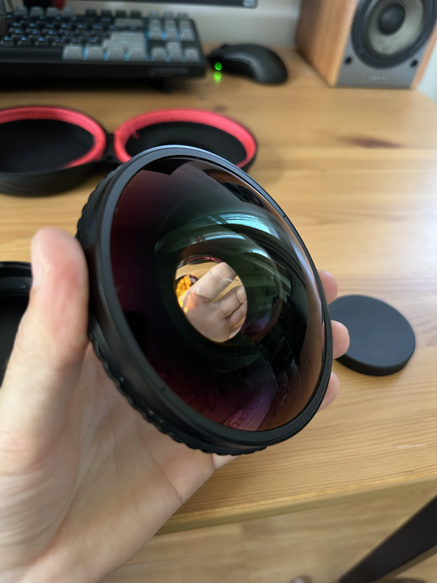 Линза Fisheye 0.3x 72mm - миниатюра 4
