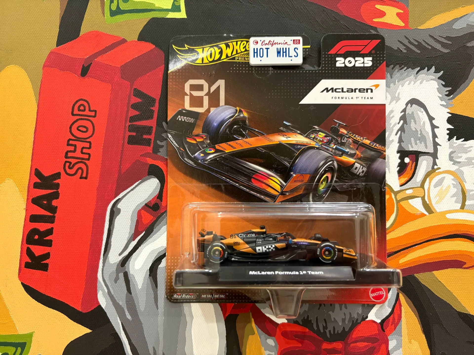 Hot Wheels mclaren formula 1® team #81 - изображение 1