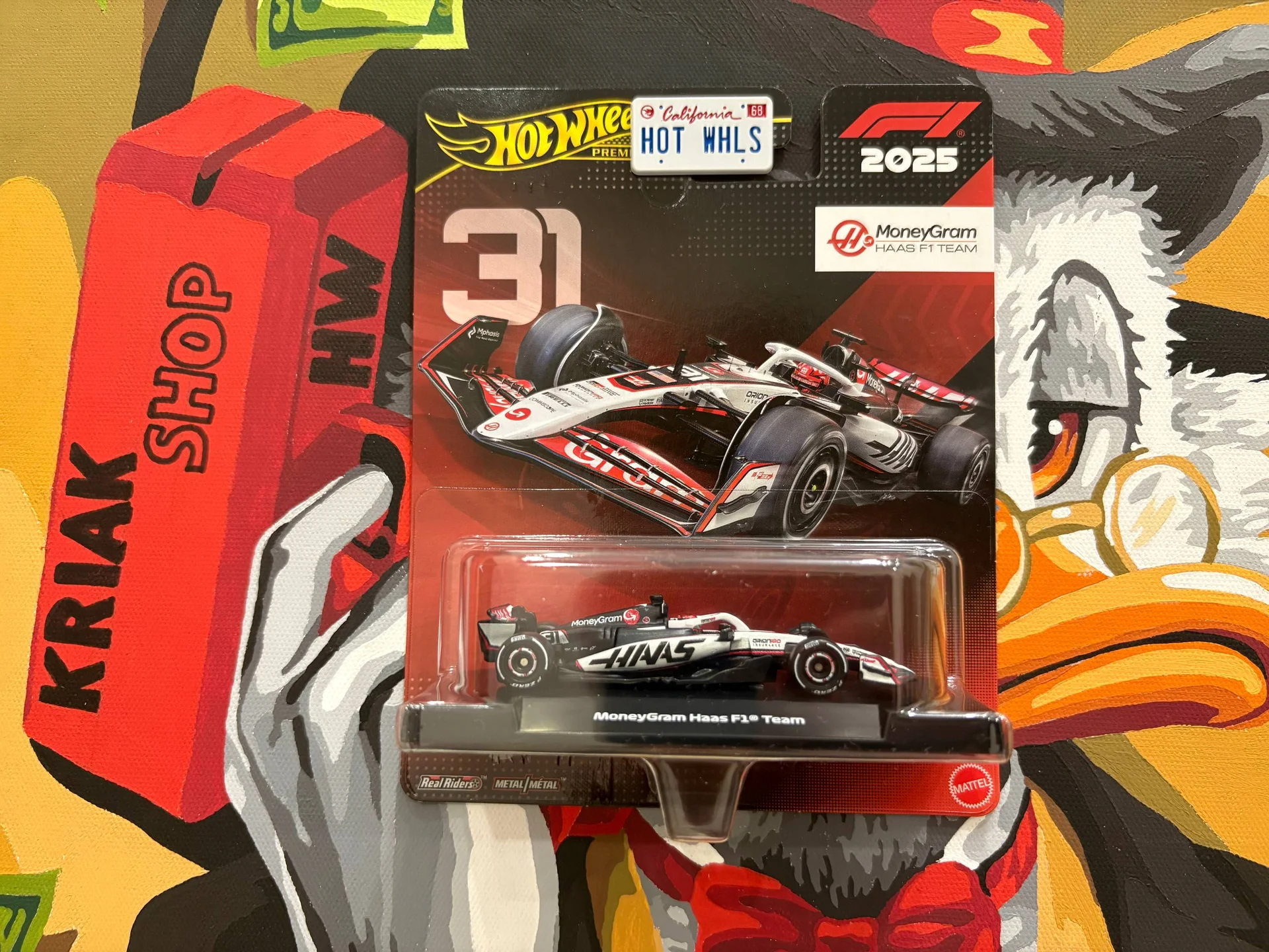 Hot Wheels HW haas formula 1® team haas #31