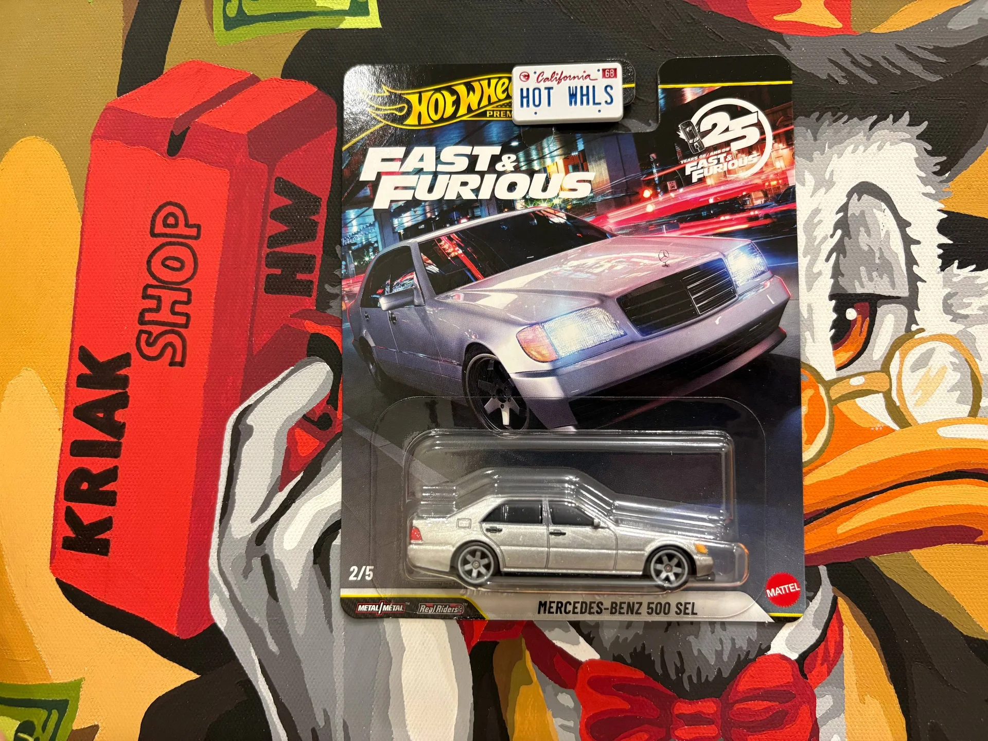 Hot Wheels furious mercedes-benz 500 sel - изображение 1