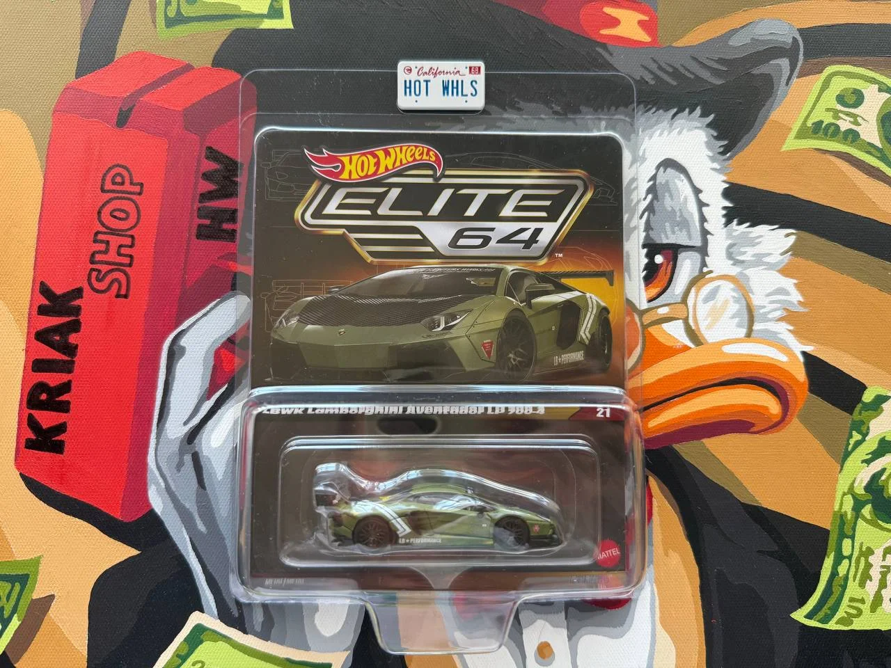 Hot wheels elite 64 lbwk lamborghini aventador lp 700-4