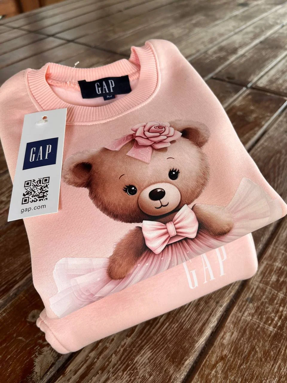 Нежный костюм на флисе для девочки 3-10 лет - миниатюра 7