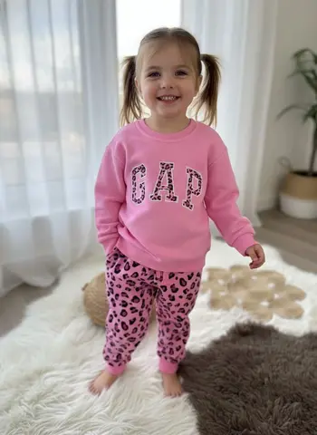 Милый костюм с леопардом, 2-7 лет, Турция