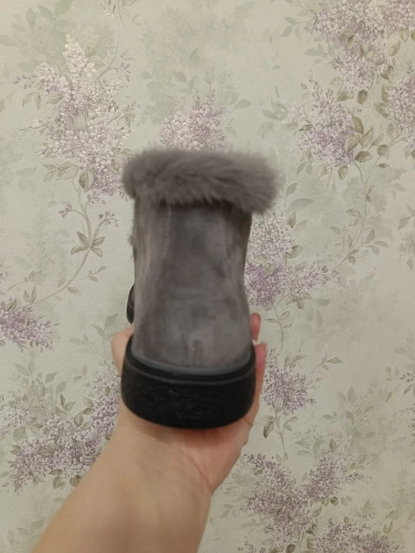 Зимние натуральные ботиночки, 38р, Турция - миниатюра 4