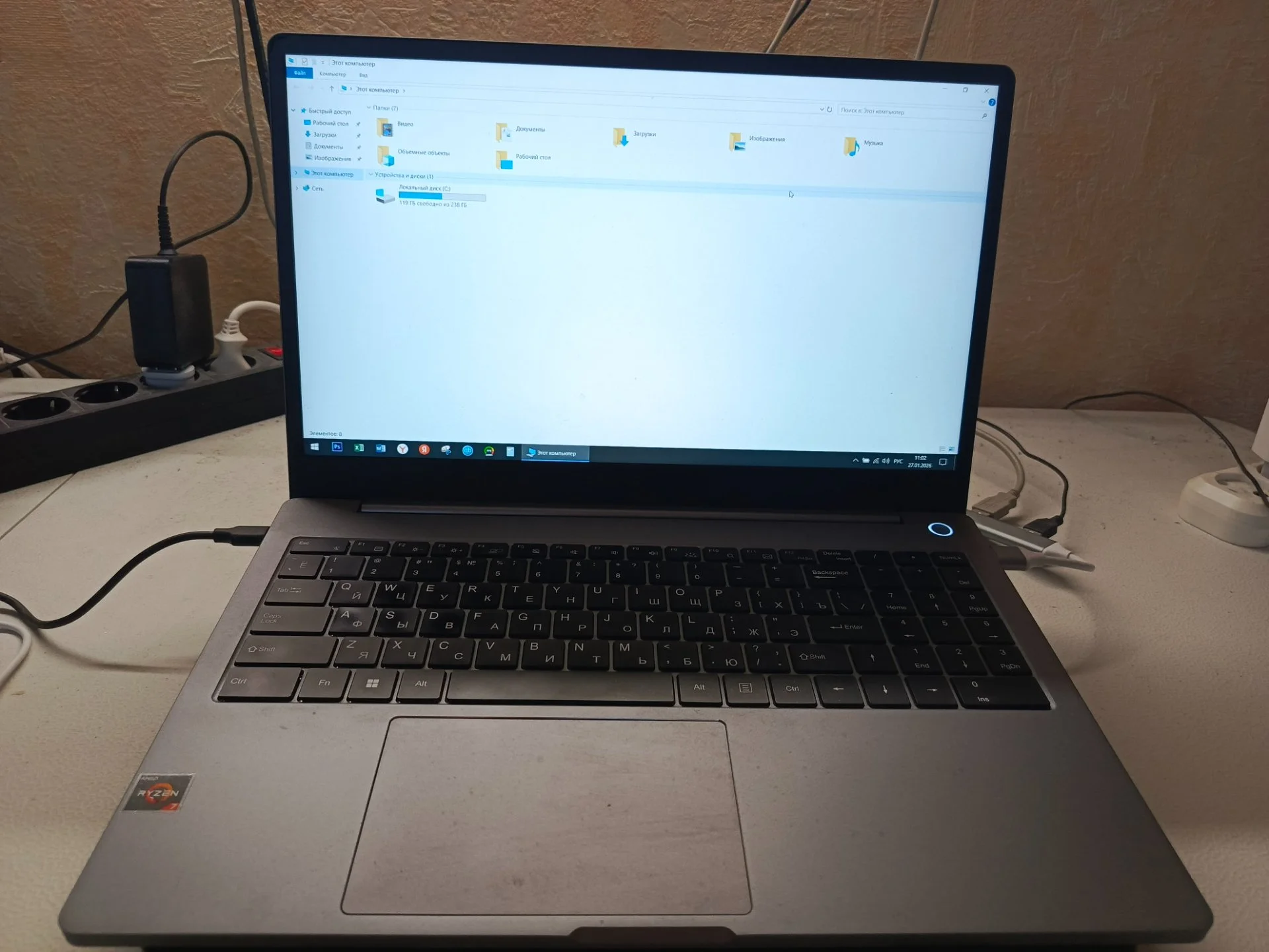 Игровой ноутбук 15.6", AMD Ryzen 7 4800H, RAM 32 Г - миниатюра 4