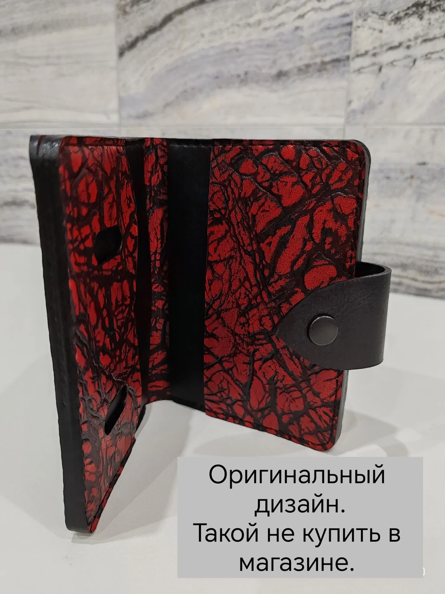 Кошелек женский ручной работы - миниатюра 3