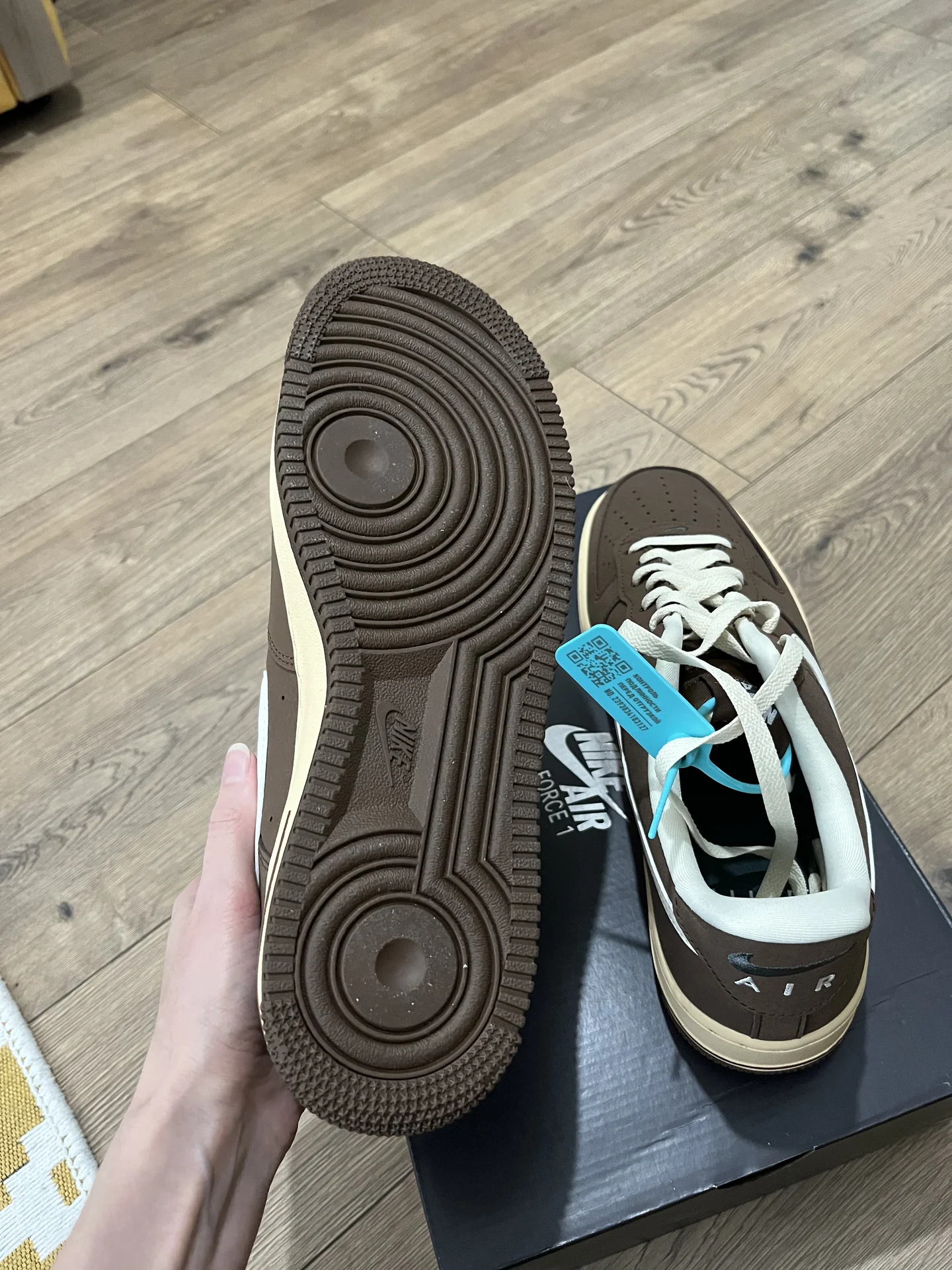 кеды мужские Nike air force 1 - миниатюра 5
