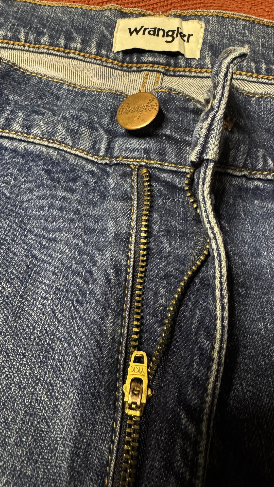 Джинсы мужские wrangler slim tapered 33/30 - миниатюра 6