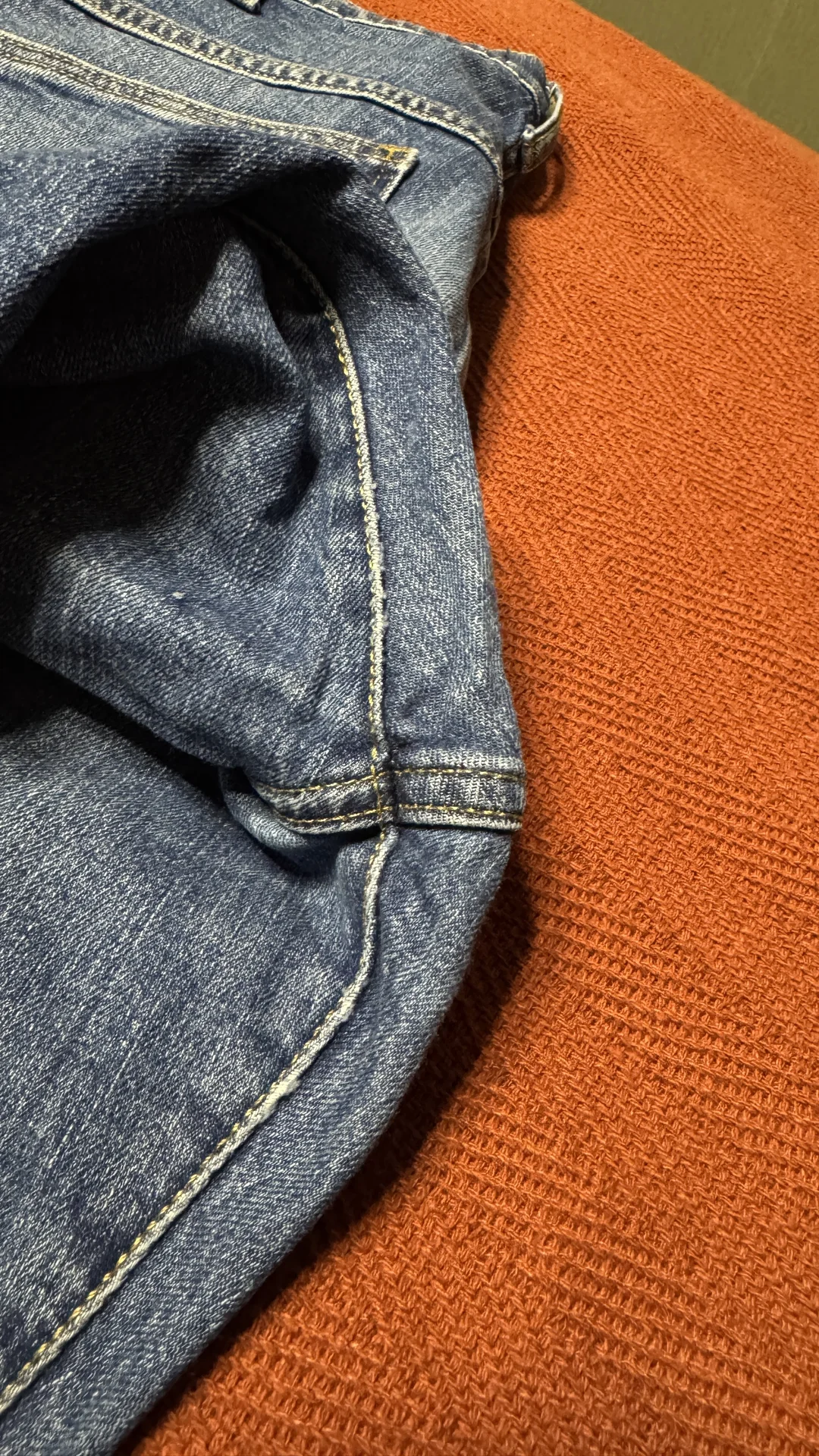 Джинсы мужские wrangler slim tapered 33/30 - миниатюра 8