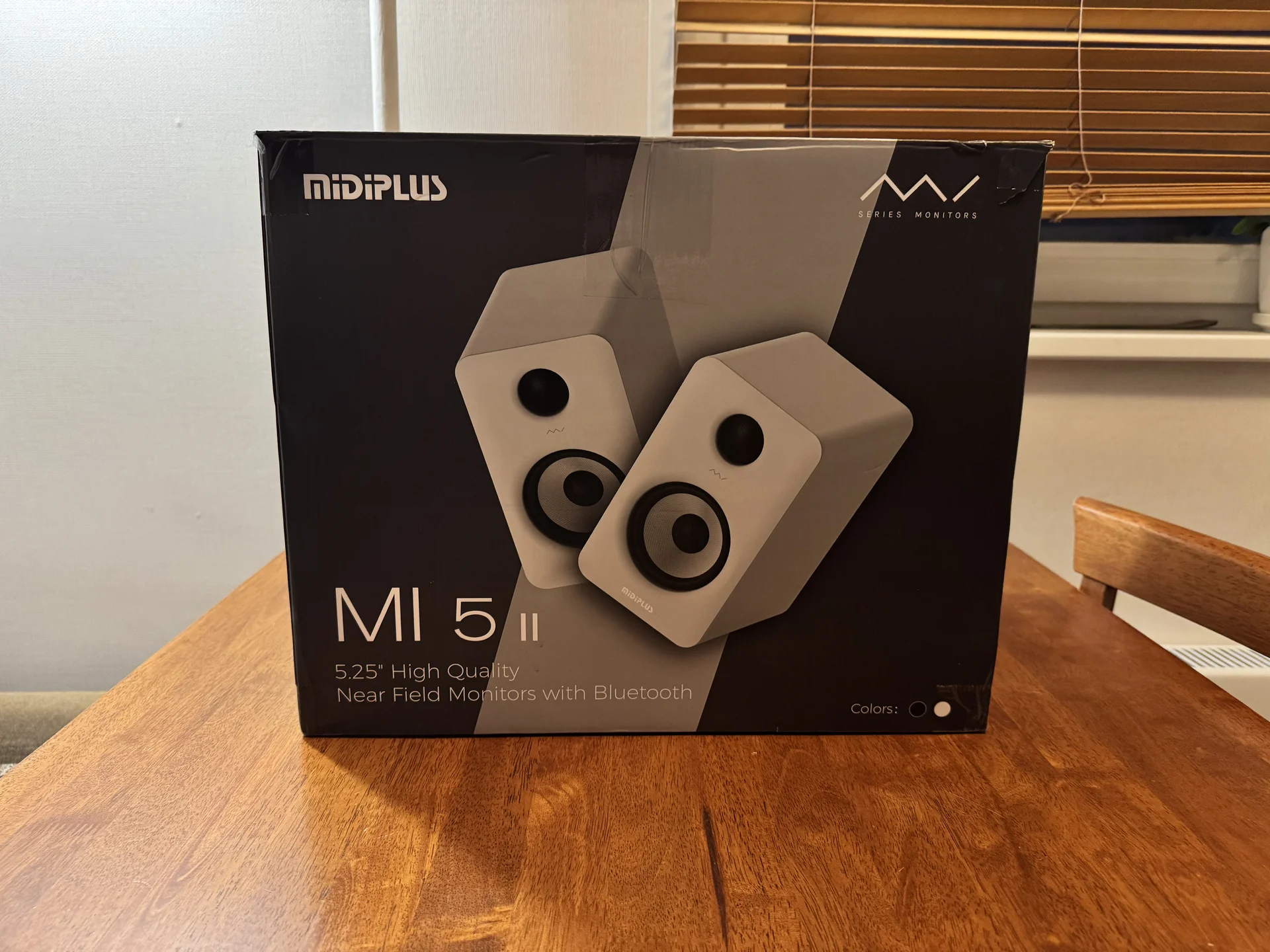 Студийные мониторы Midiplus MI5 II (White), 2 шт - миниатюра 2