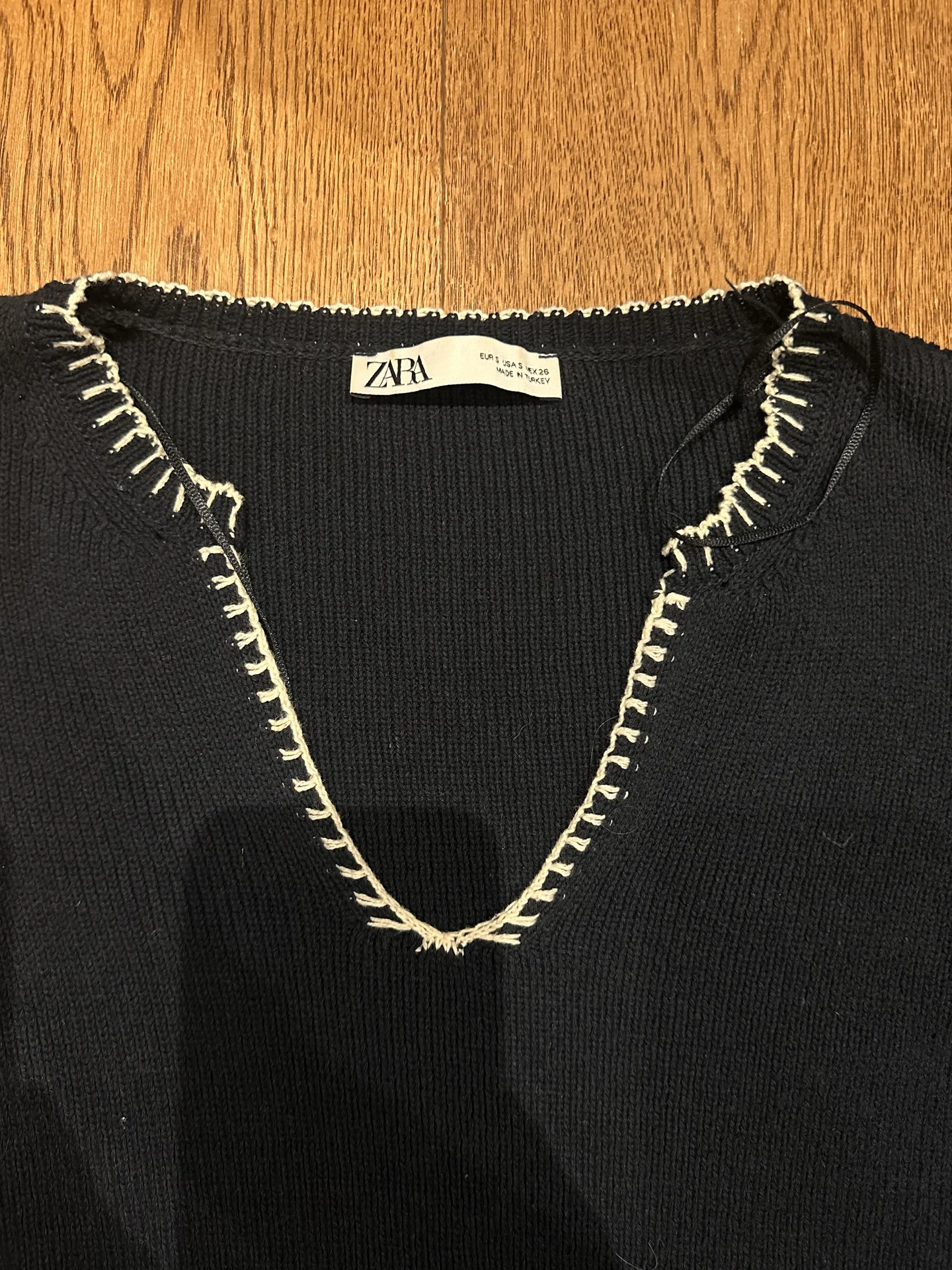 свитер zara - миниатюра 2