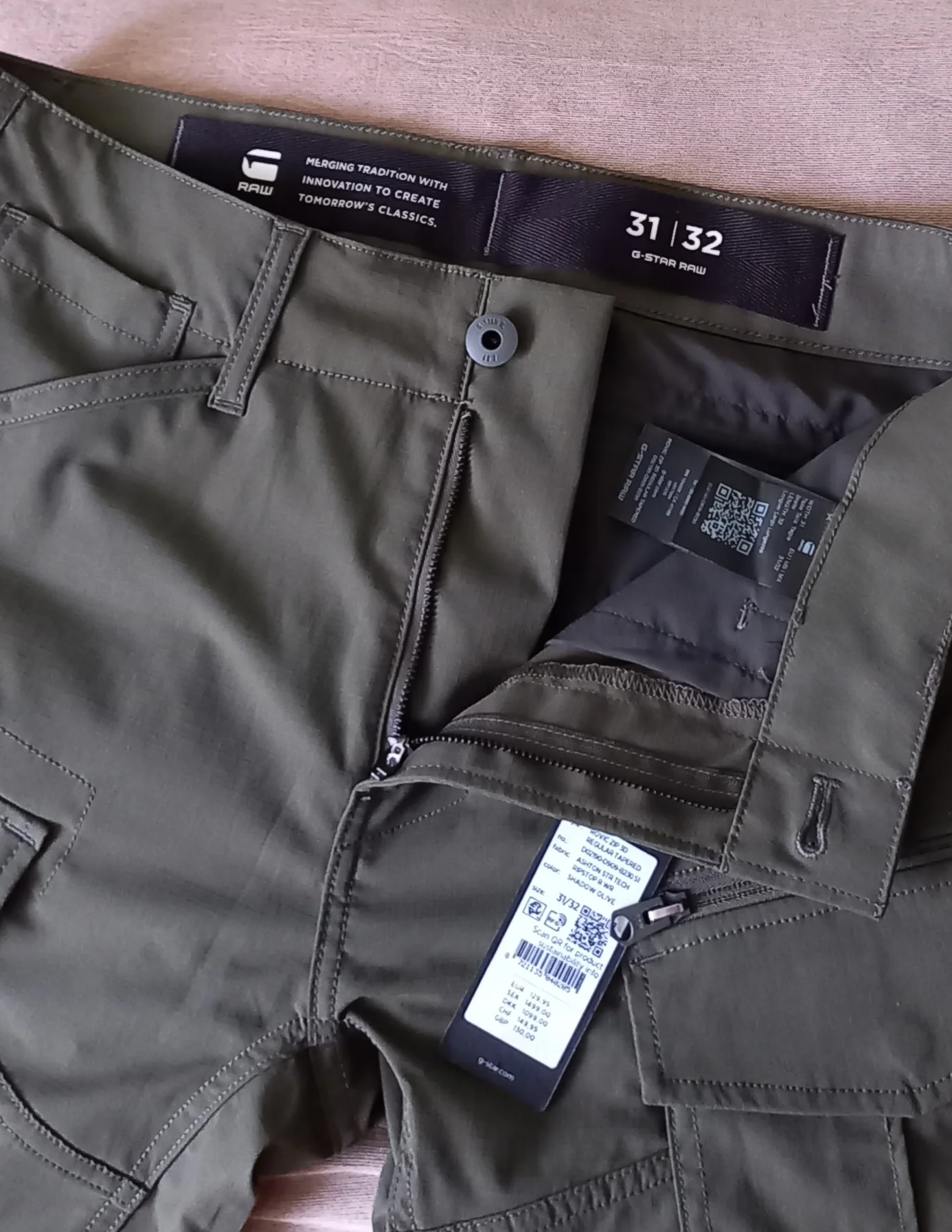 Штаны G-star Rovic Zip 3D - миниатюра 5