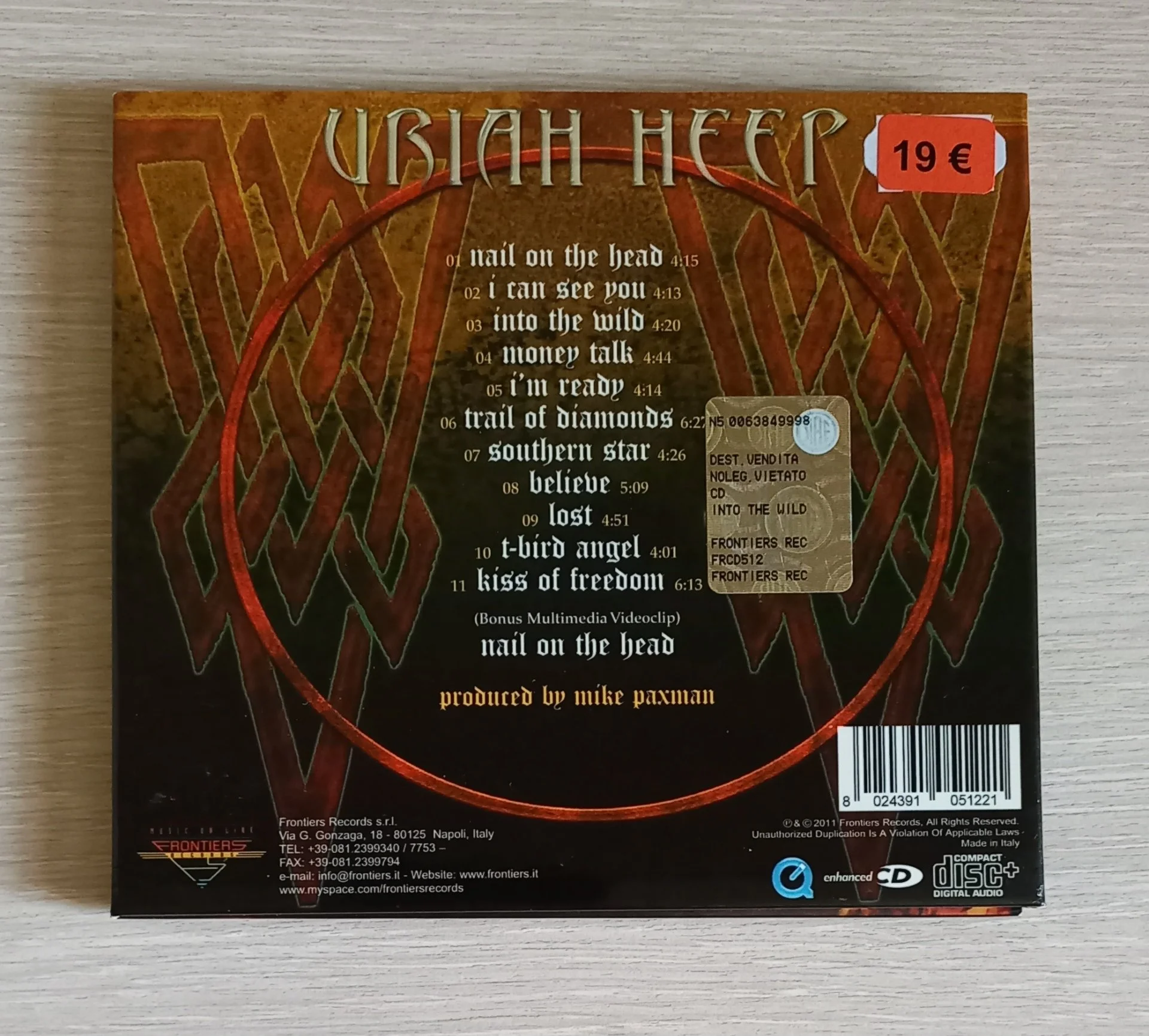 Cd Uriah Heep - миниатюра 2