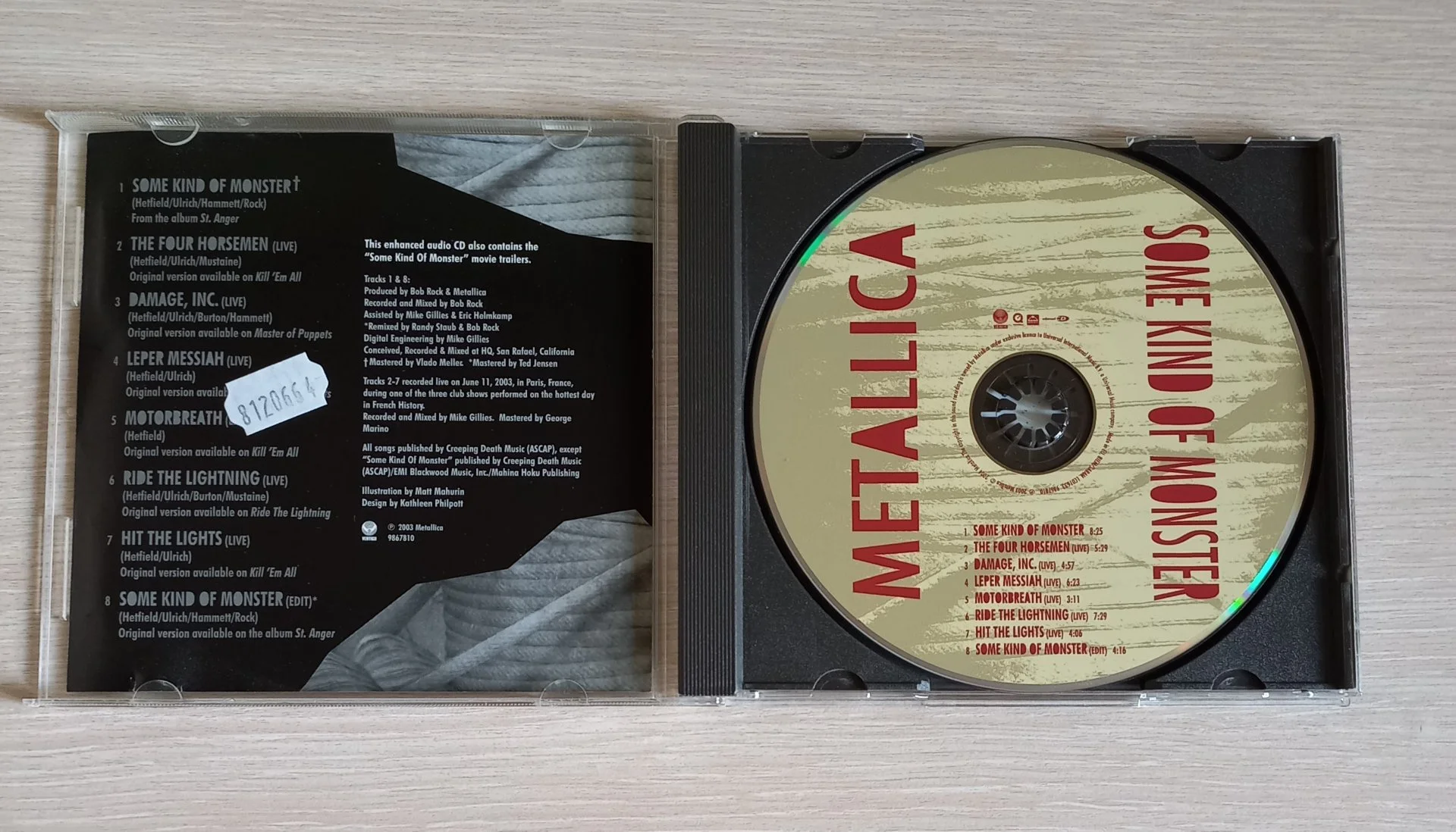 CD Metallica - миниатюра 3