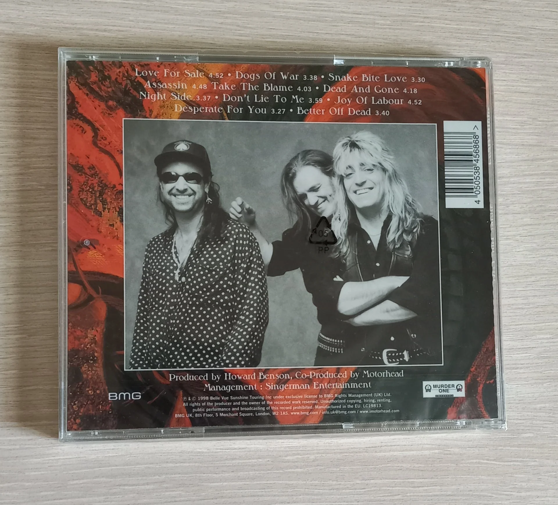 Motorhead cd - миниатюра 4