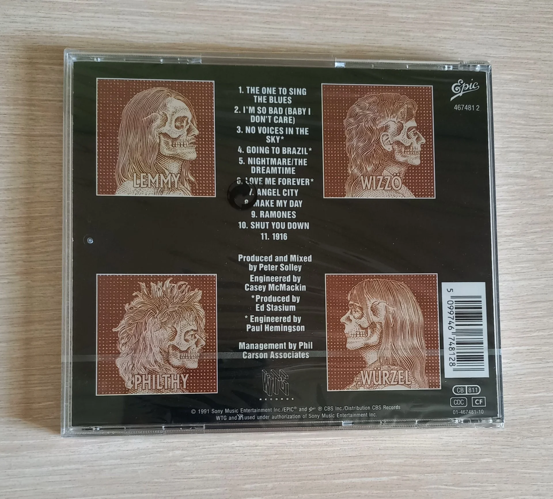 Motorhead cd - миниатюра 6