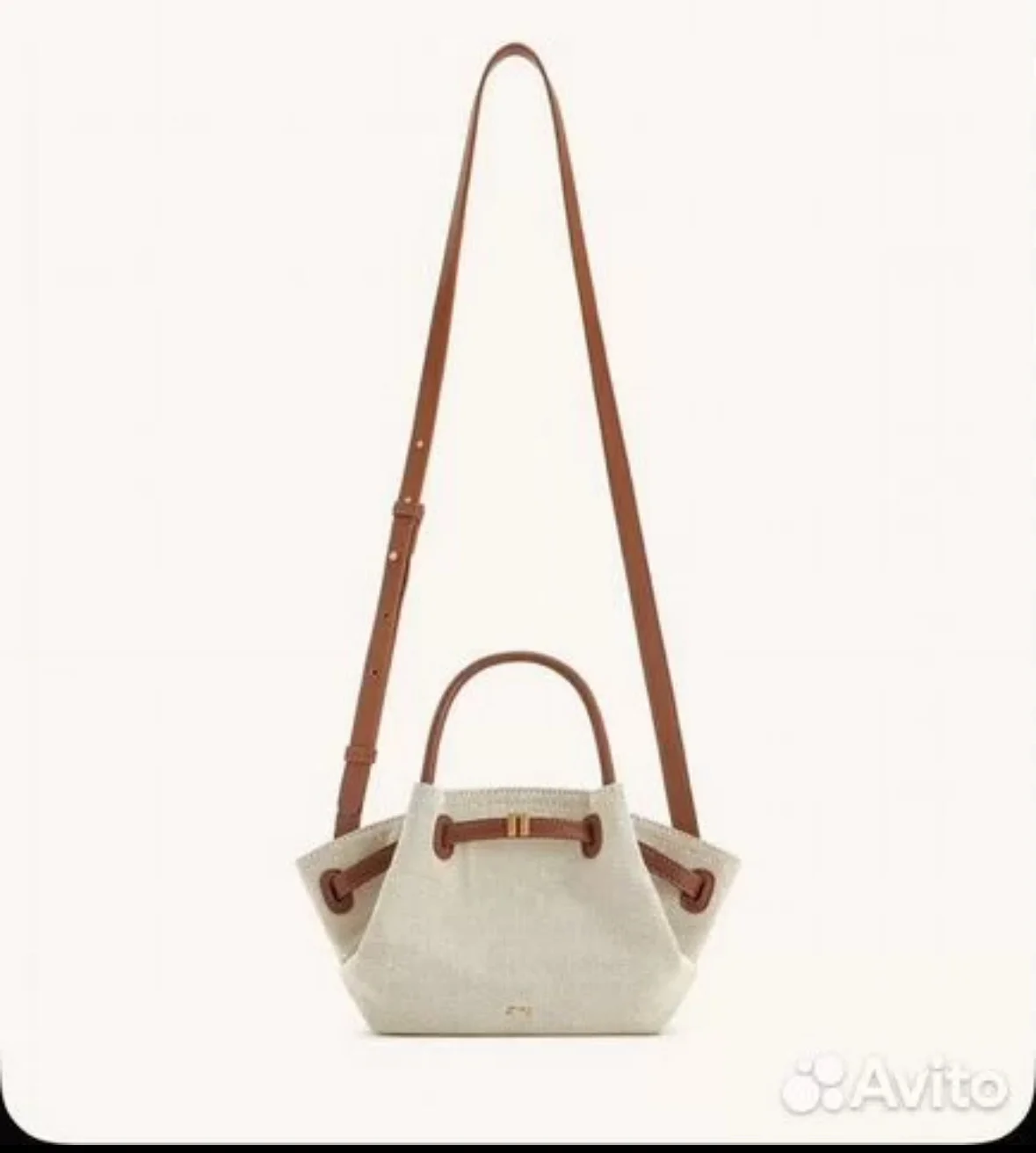 Новая сумка jw pei hana mini tote bag текстиль - миниатюра 5