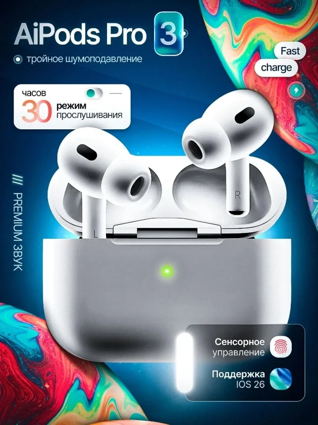 Беспроводные наушник AiPods pro 3 - изображение 1