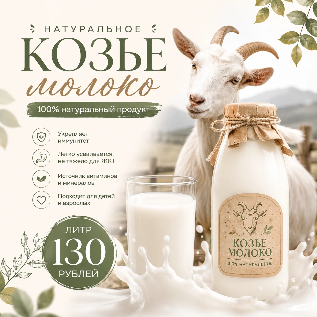 Козье молоко - изображение 1
