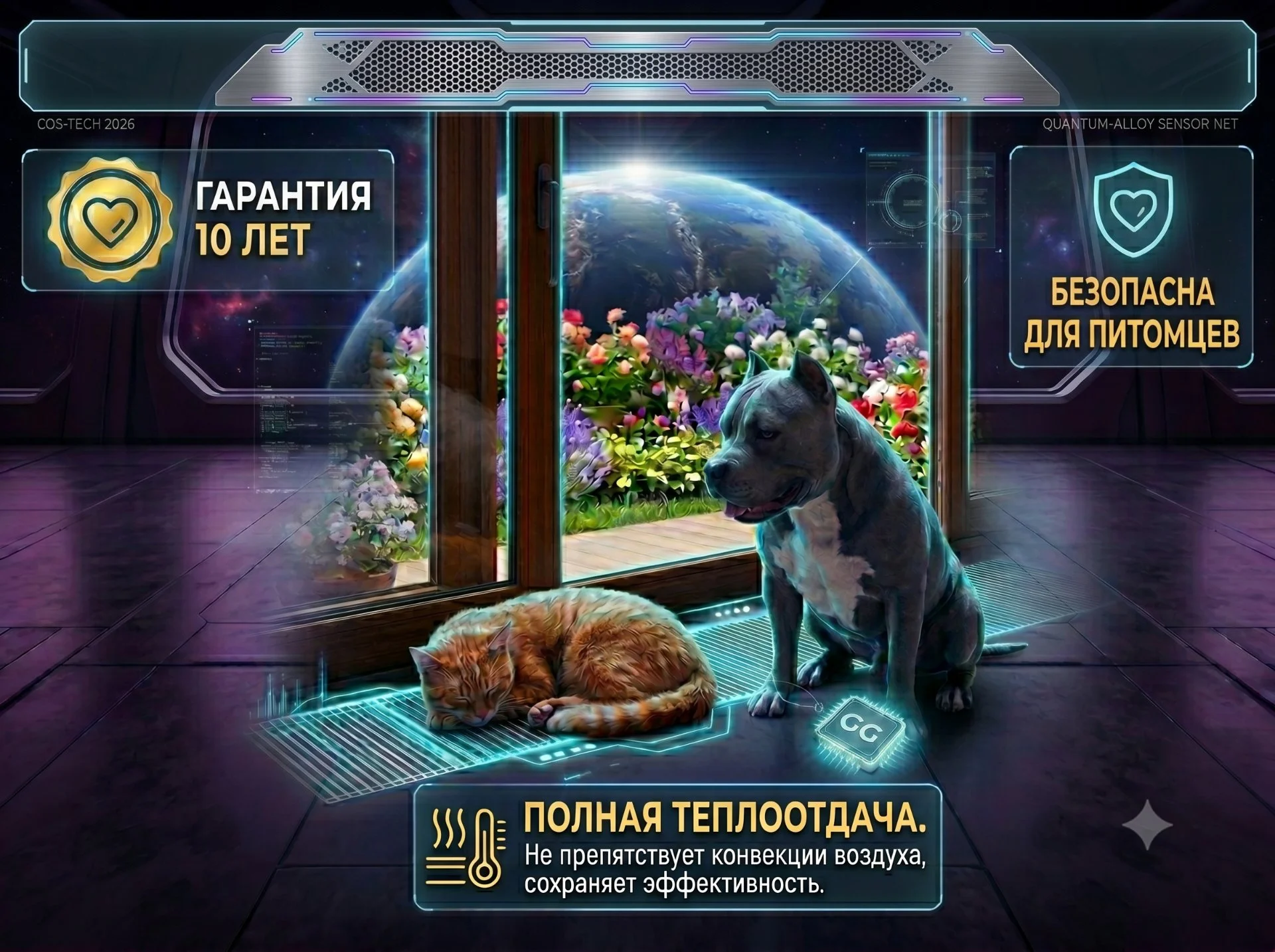 Решетка для внутрипольных конветоров - миниатюра 2