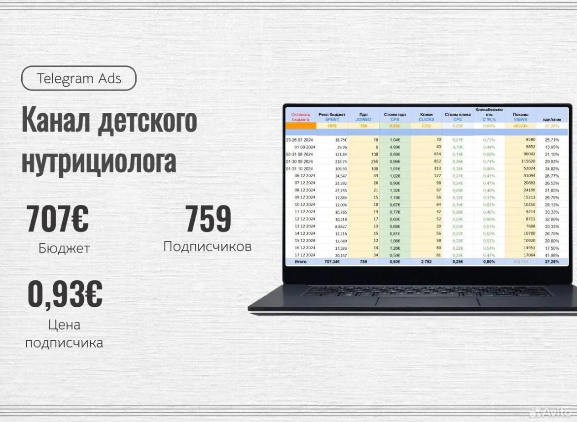 Telegram Ads Таргетолог Телеграм - миниатюра 5