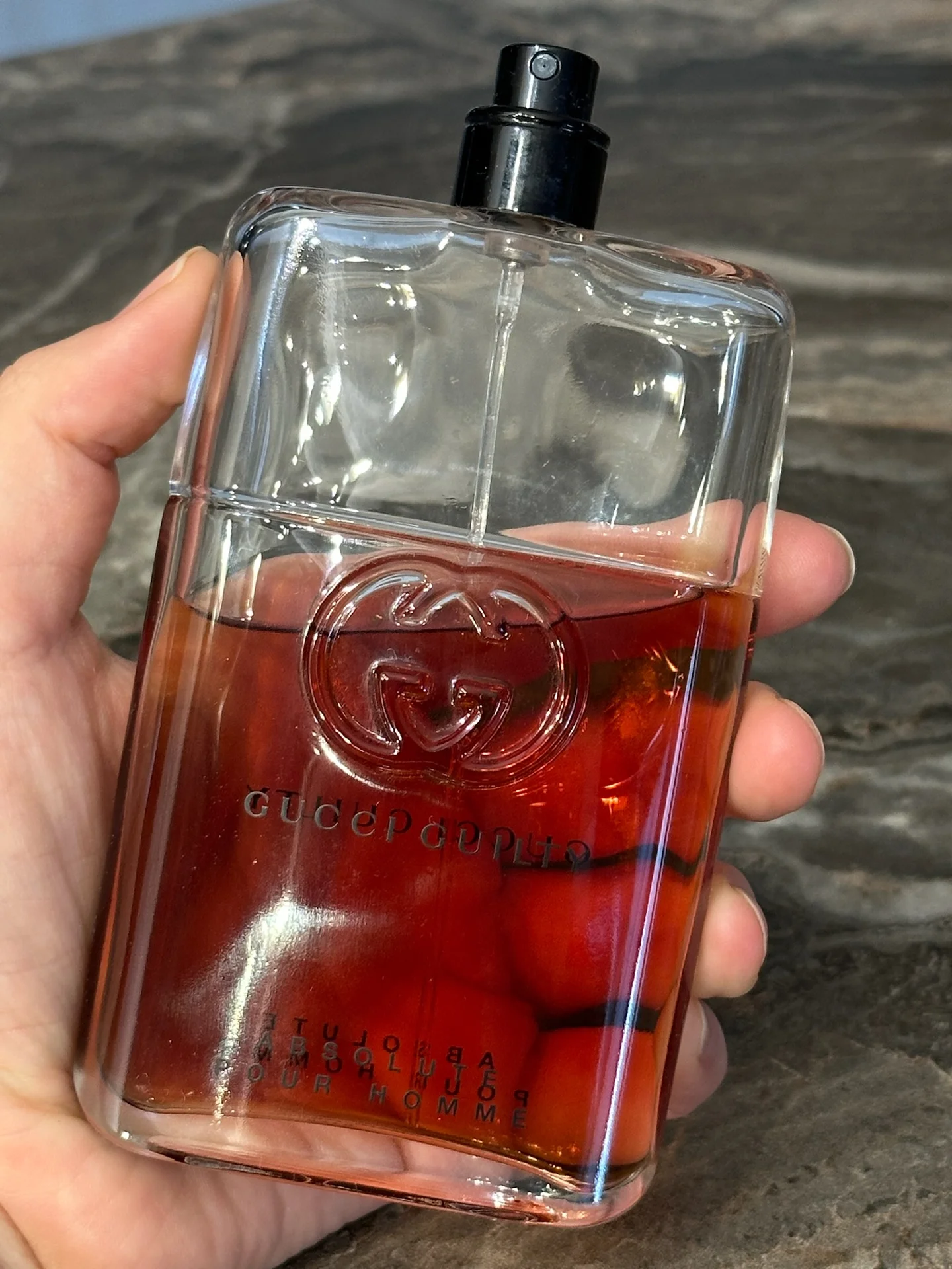 Gucci Guilty Absolute women and men остаток во флаконе - миниатюра 3