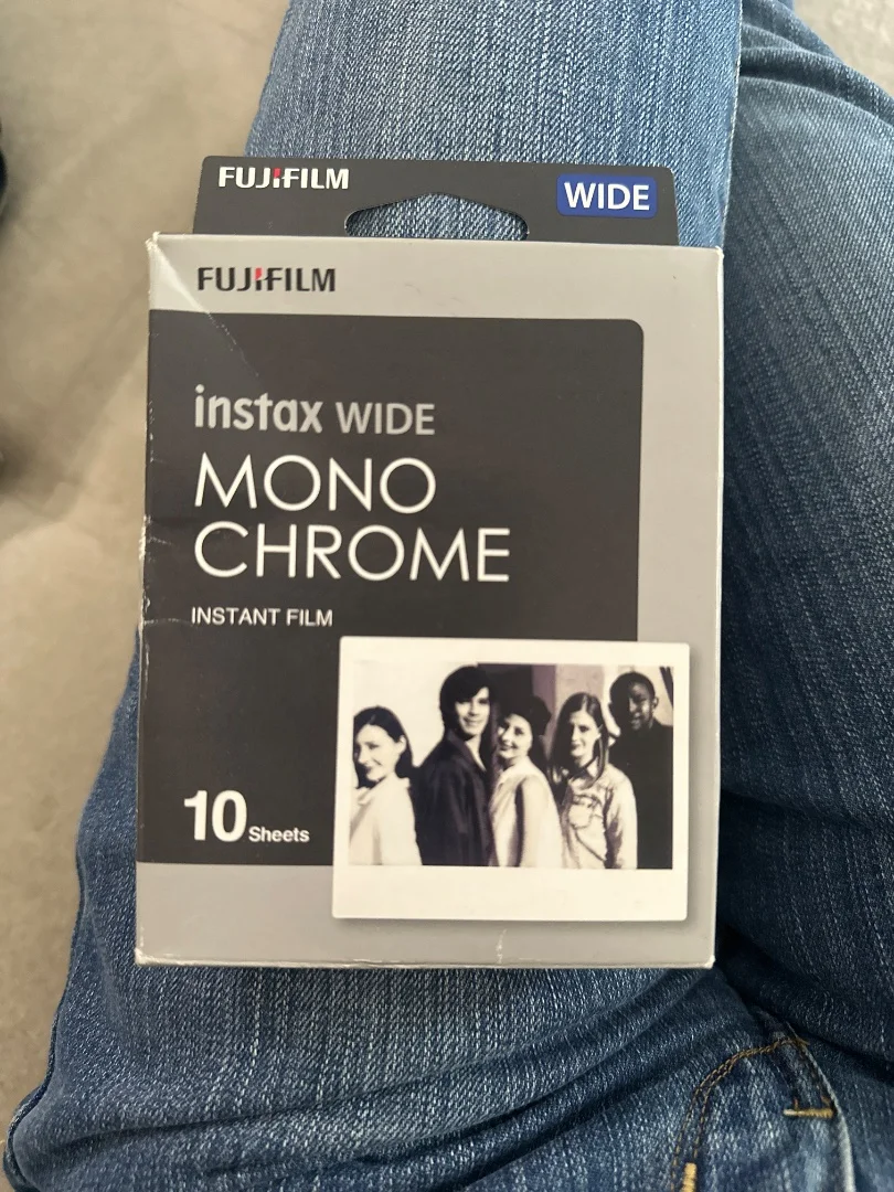 Fujifilm Instax Wide Mono Chrome, 10 листов - миниатюра 6