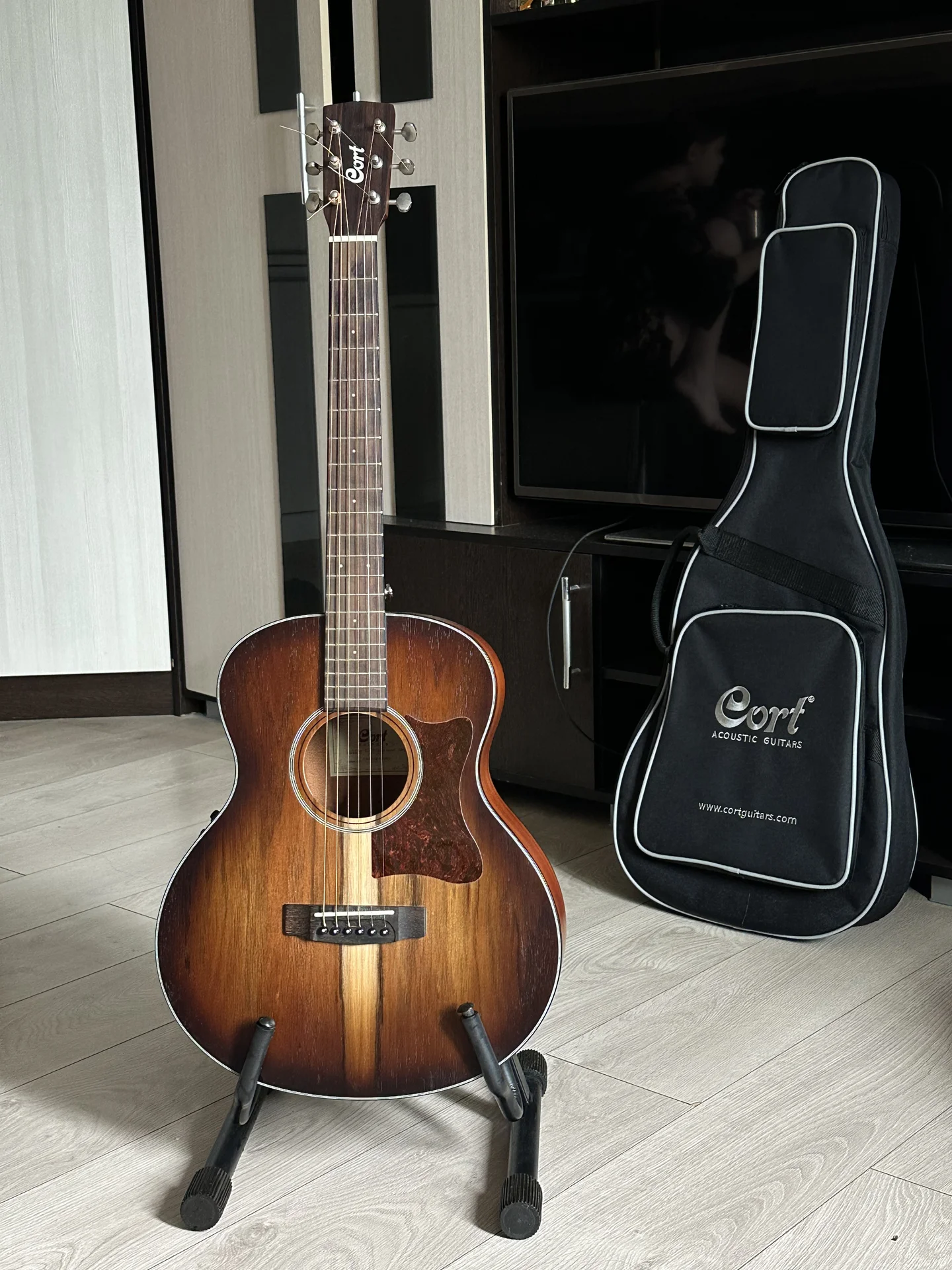 Cort Little CJ — электроакустика 3/4, Blackwood