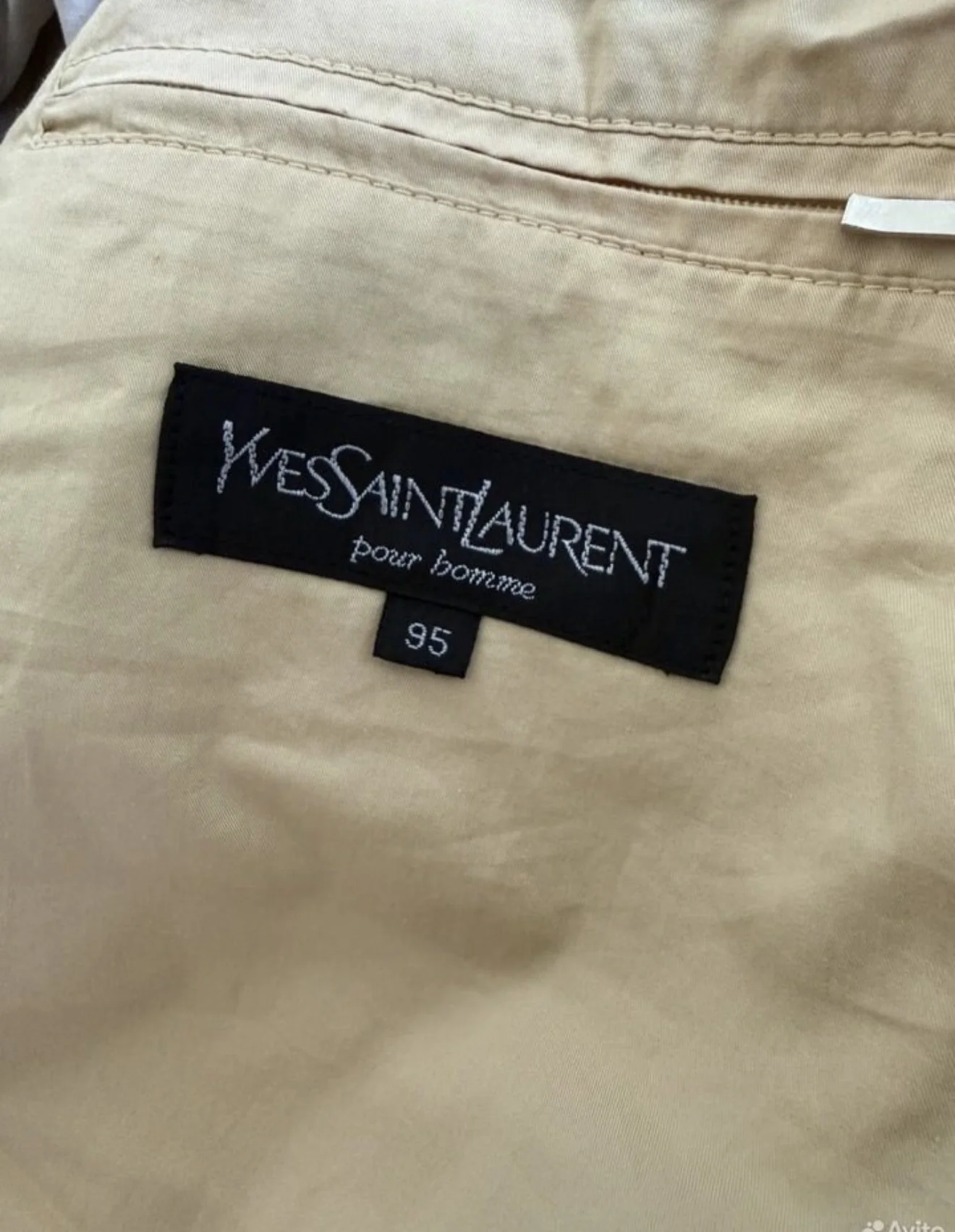 Винтажная куртка ветровка ysl - изображение 1