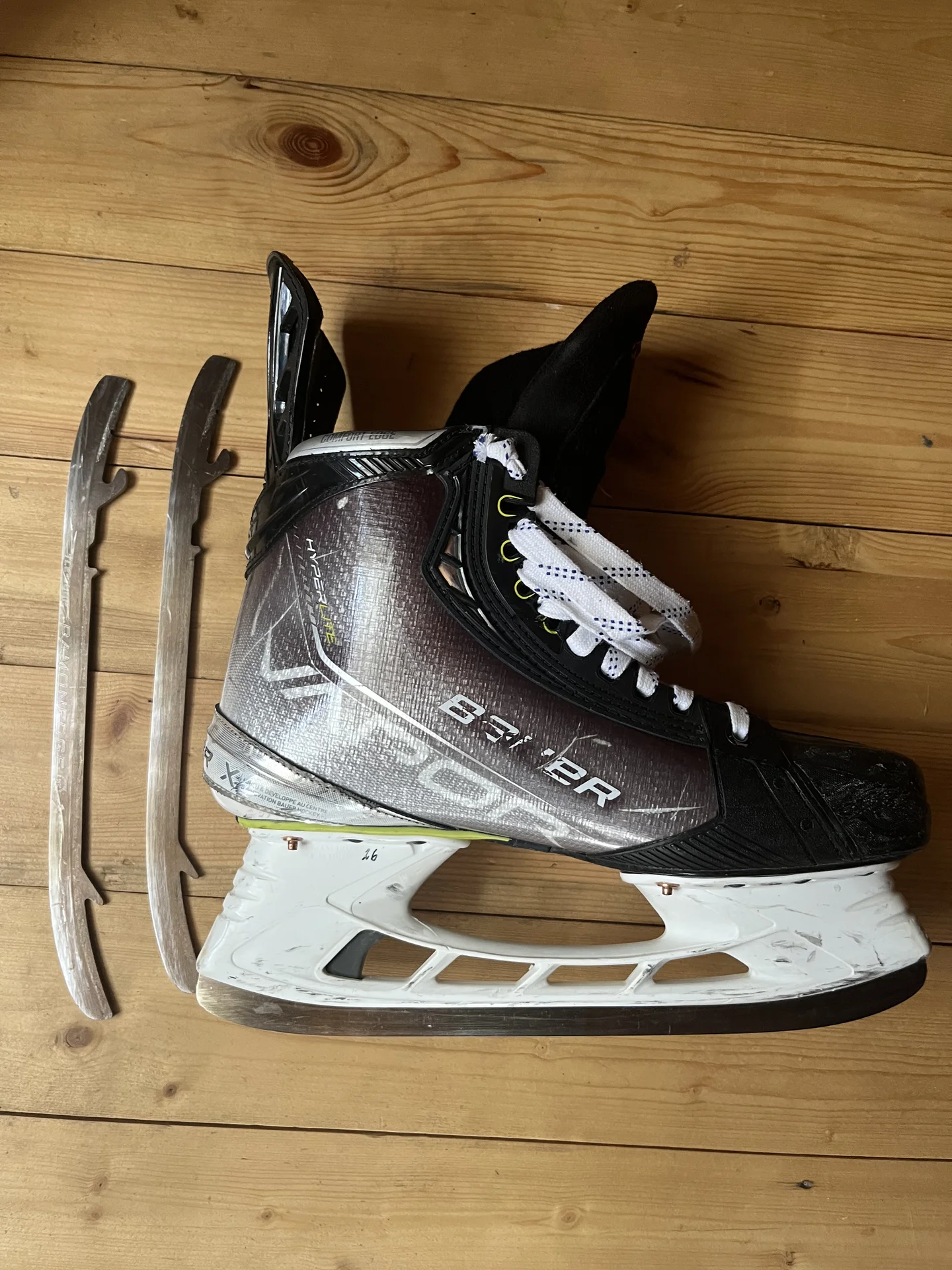 Коньки размер 10,5 fit 2 Bauer hyperlite - миниатюра 4
