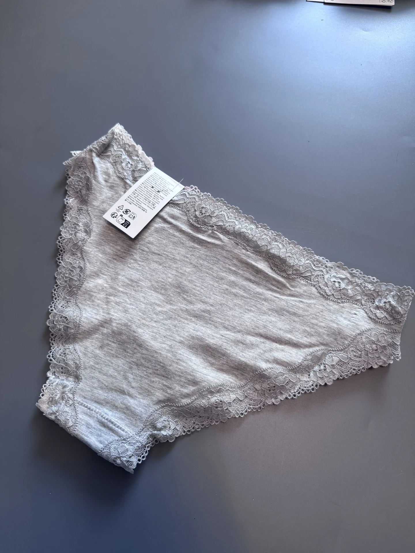 новые женские трусы брифы hm (3шт) XS S M XL - миниатюра 3