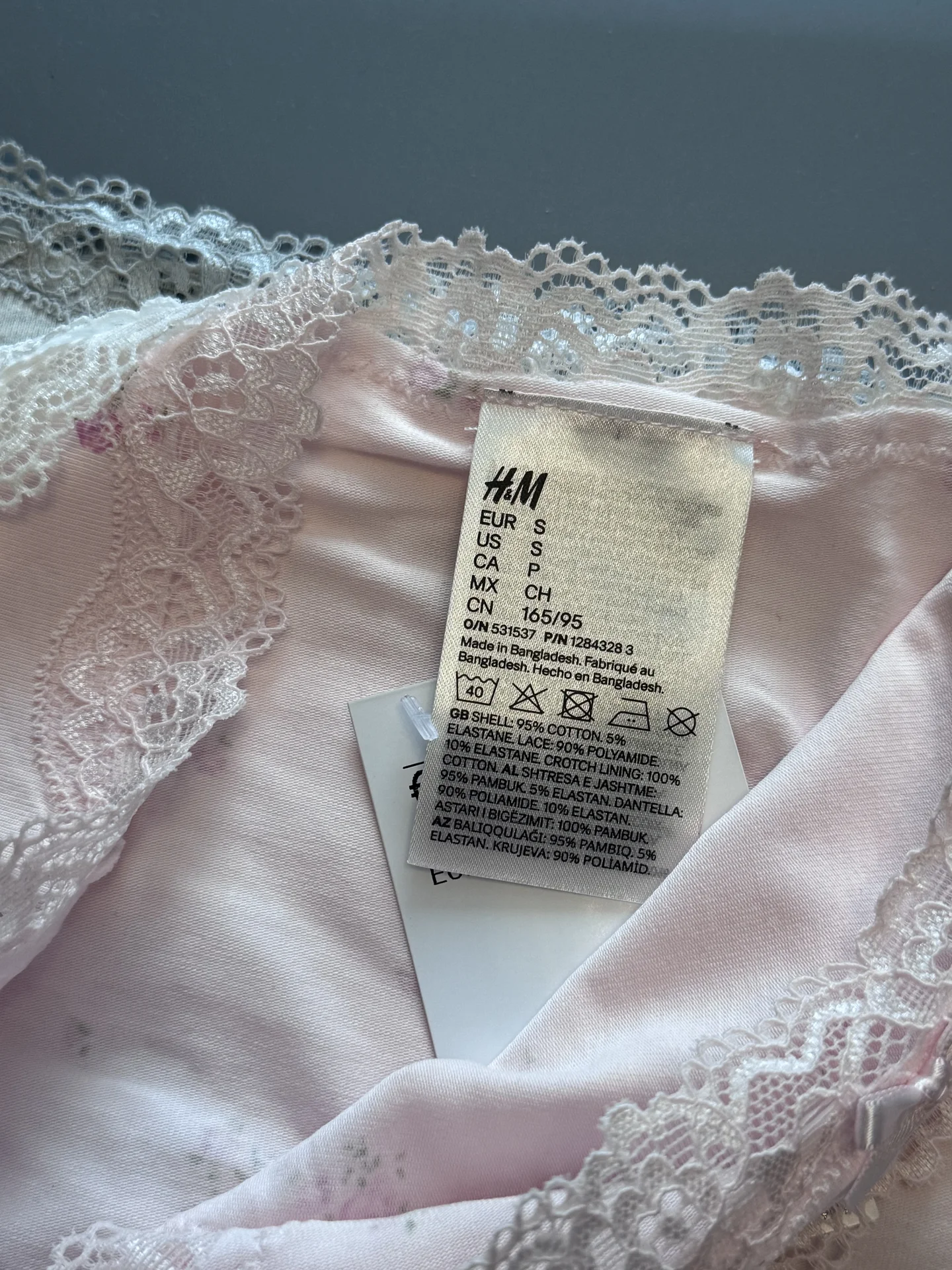 новые женские трусы брифы hm (3шт) XS S M XL - миниатюра 4