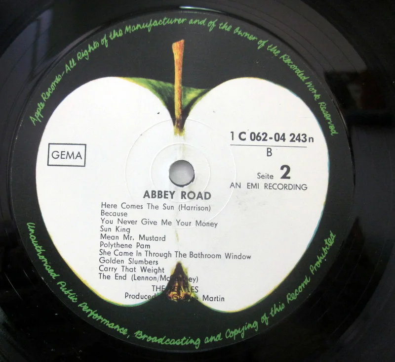 Beatles, The	Abbey Road 	1969(Re 1973)	Apple		Germany - миниатюра 4
