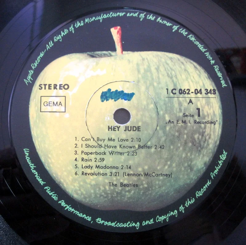 Beatles, The	Hey Jude	1970(original)	Apple		Germany - миниатюра 4