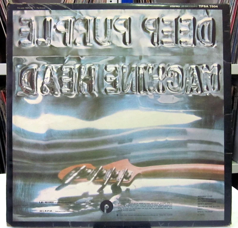 Deep Purple Machine Head 1972(original) Purple Rec UK - миниатюра 2