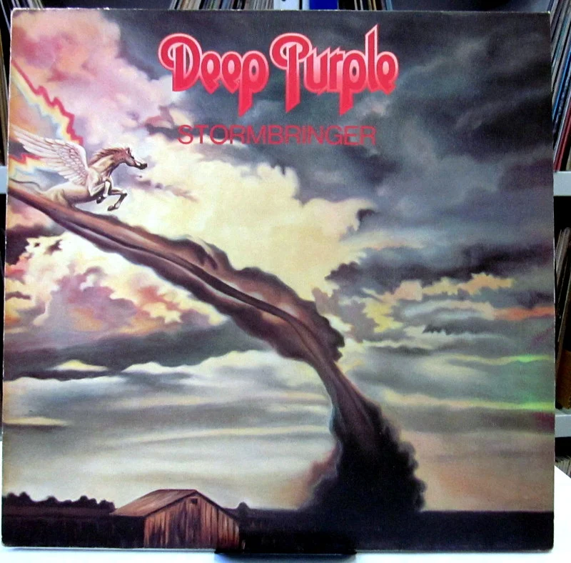 Deep Purple	Stormbringer	1974(1st press)	Purple Rec		Germany