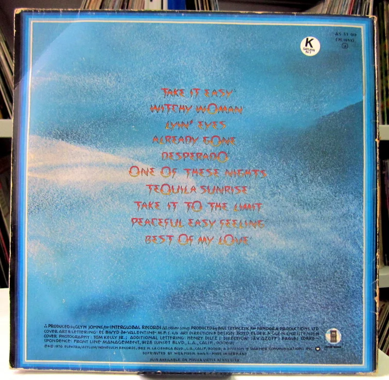 Eagles Their Greatest Hits 1971-1975 1976 Germany - миниатюра 2