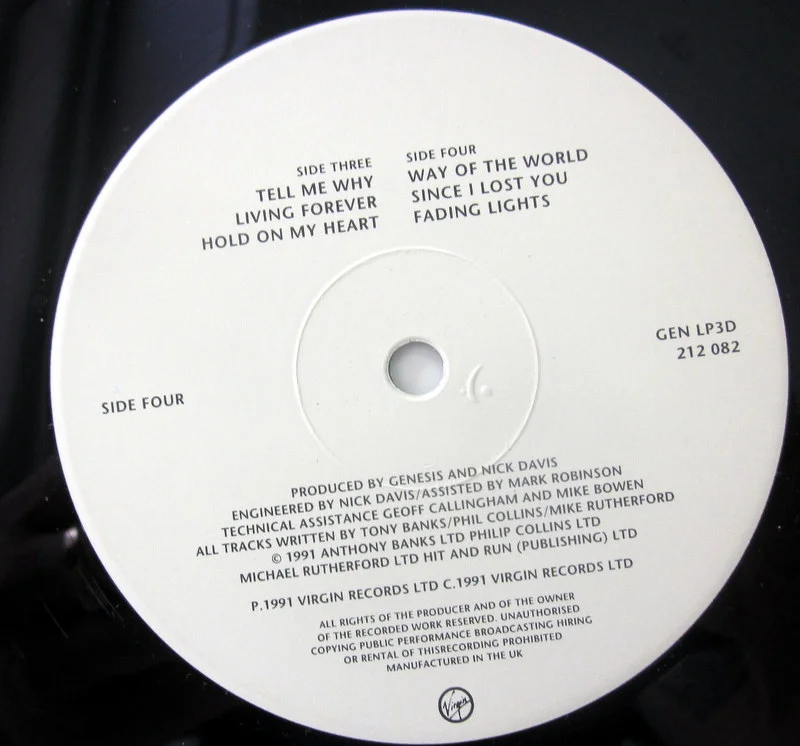Genesis	We Can't Dance(2 LP)	1991(1st press)		UK - миниатюра 4
