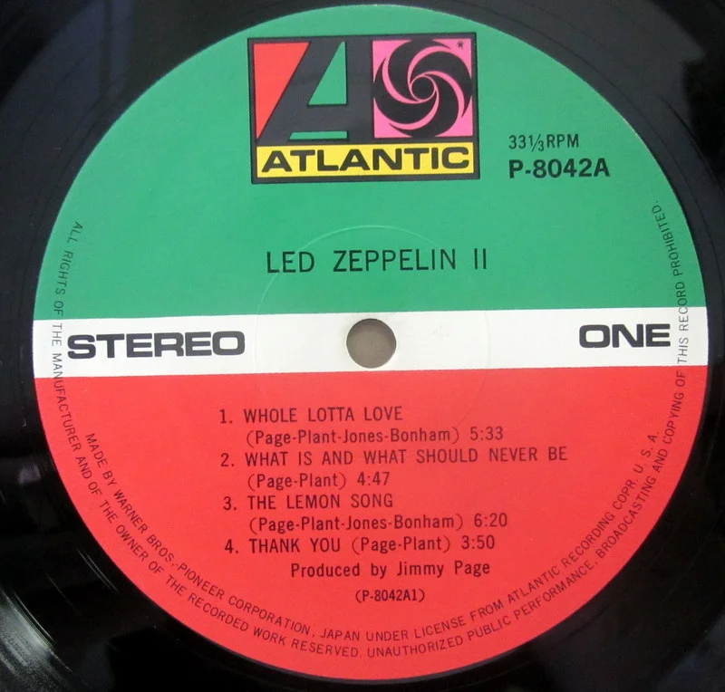 Led Zeppelin	Led Zeppelin II	1969(Re 1971)		Japan - миниатюра 6