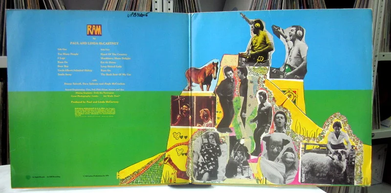 McCartney, Paul And Linda Ram 1971(1st press) Apple Germany - миниатюра 3