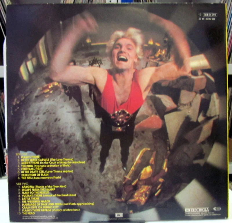 Queen	Flash Gordon	1980(1st press)		Germany - миниатюра 2